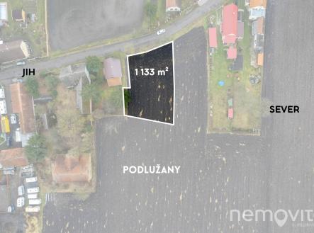 @nemovito #prodej #pozemek #podluzany | Prodej - pozemek pro bydlení, 1 133 m²