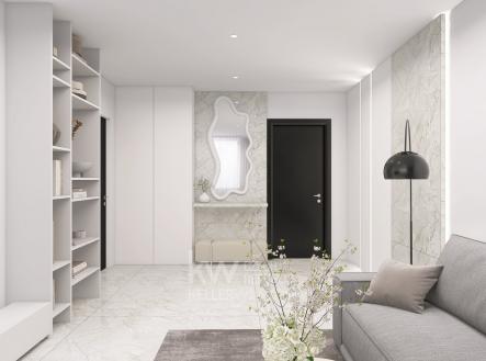Vizualizace_1+1_1 | Prodej bytu, 1+1, 43 m²