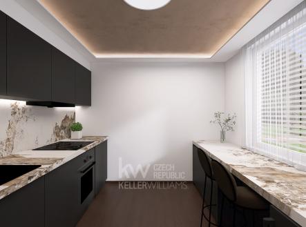 Vizualizace_3 | Prodej bytu, 2+1, 54 m²