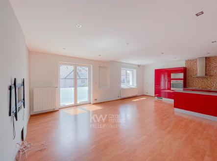 Obývací pokoj s kk | Pronájem bytu, 2+kk, 61 m²
