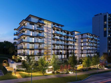 budova nocni | Pronájem bytu, 2+kk, 65 m²