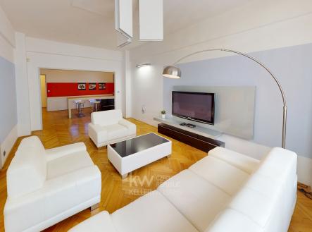 Obývací pokoj/ Living room | Pronájem bytu, 3+1, 120 m²