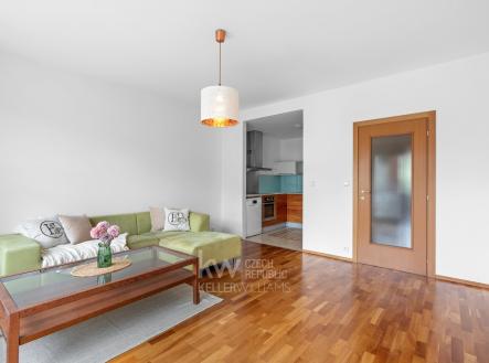 Obývací prostor | Pronájem bytu, 2+kk, 52 m²
