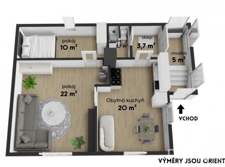 3 | Prodej - dům/vila, 121 m²