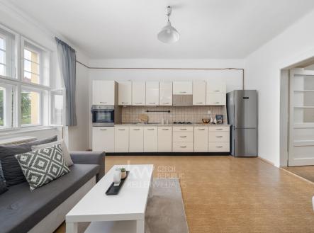 Obývací pokoj s kk | Prodej bytu, 3+kk, 103 m²