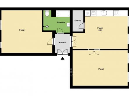 Byt 3+kk, ul. Budečská - Vrzáková & Boháč | Pronájem bytu, 3+kk, 77 m²
