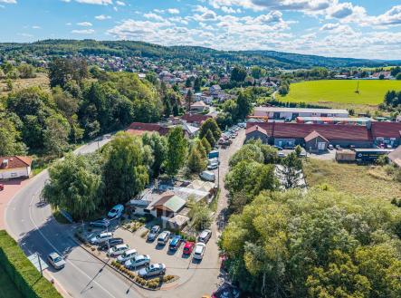 restaurace Psáry-Dolní Jirčany-pozemek k občanskému užití (1) | Prodej - restaurace, 110 m²