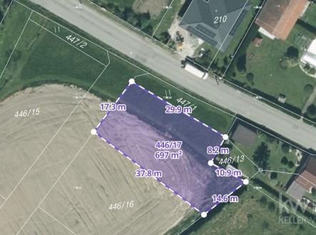 Prodej - pozemek pro bydlení, 697 m²