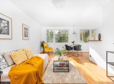 Obývací pokoj + kk | Prodej bytu, 3+kk, 81 m²