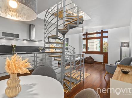 @renemuska #prodej #loftovýbyt #loftypalmovka | Prodej bytu, 3+kk, 91 m²