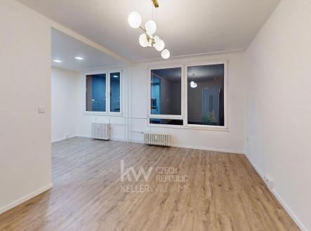 02_Obývací pokoj | Pronájem bytu, 3+kk, 67 m²