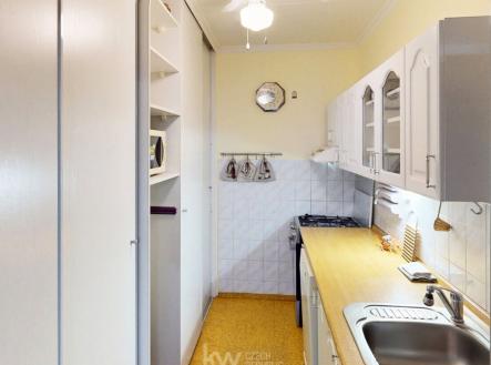 Kuchyňský kout/ Kitchenette | Pronájem bytu, 3+kk, 69 m²