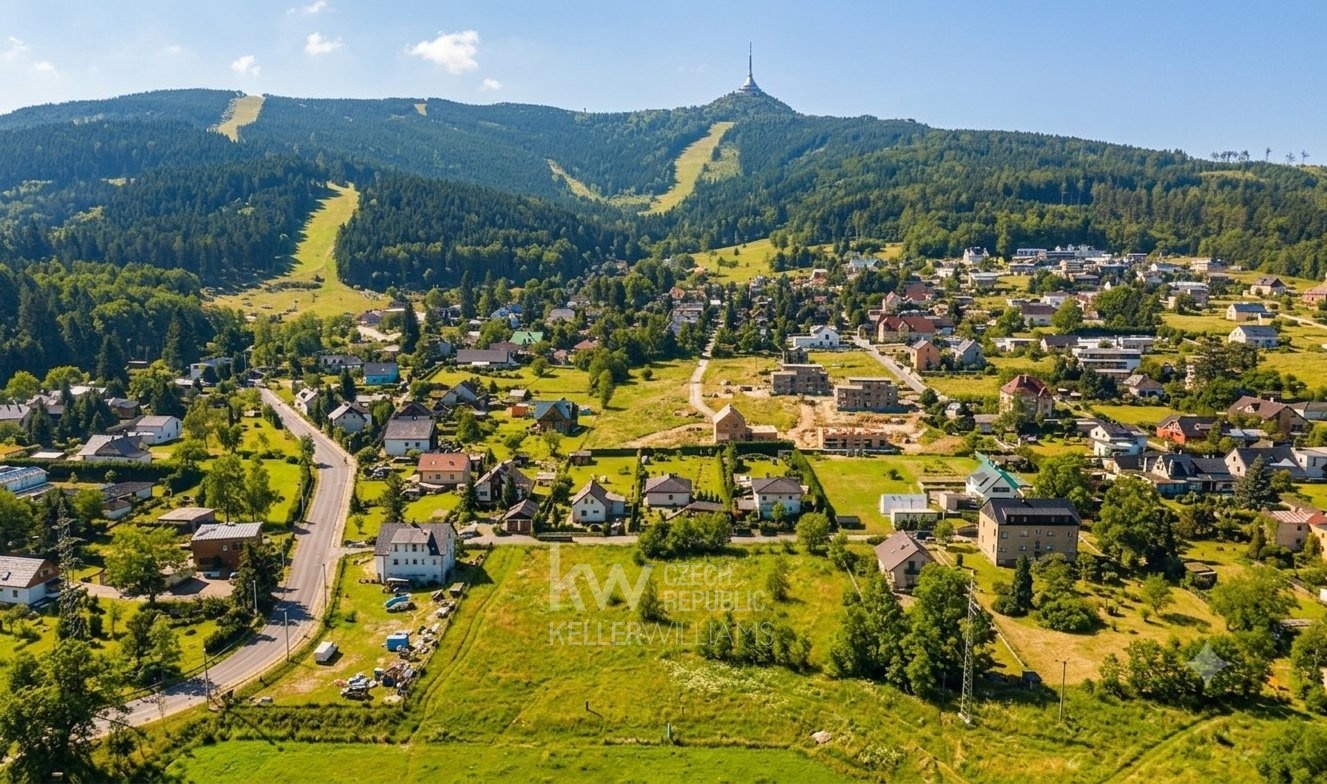 výhled na Ještěd