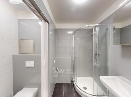 Koupelna(1) | Pronájem bytu, 1+kk, 38 m²