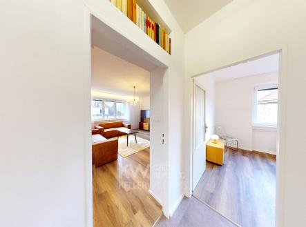 pohled_chodba | Pronájem bytu, 3+1, 113 m²