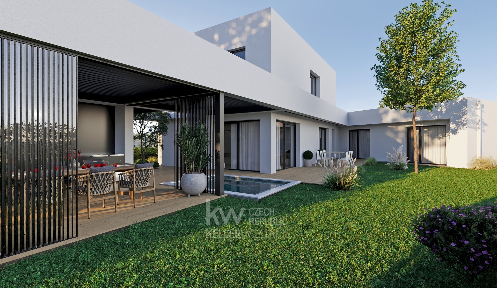 Vizualizace projektu domu 5+kk, 260 m² 1