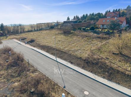 Pohled na jihozápad | Prodej - pozemek pro bydlení, 1 066 m²