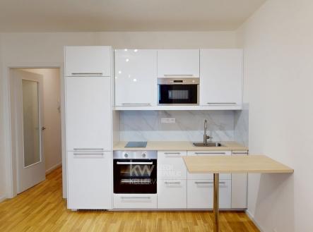 kuchyň (2) | Pronájem bytu, 1+kk, 25 m²