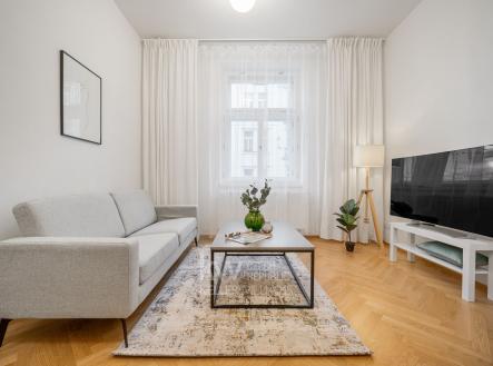 Obývací pokoj | Prodej bytu, 2+kk, 51 m²