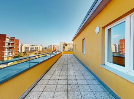 balkon | Pronájem bytu, 3+kk, 115 m²