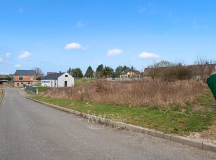 Pohled na pozemek směrem na severovýchod | Prodej - pozemek pro bydlení, 1 257 m²