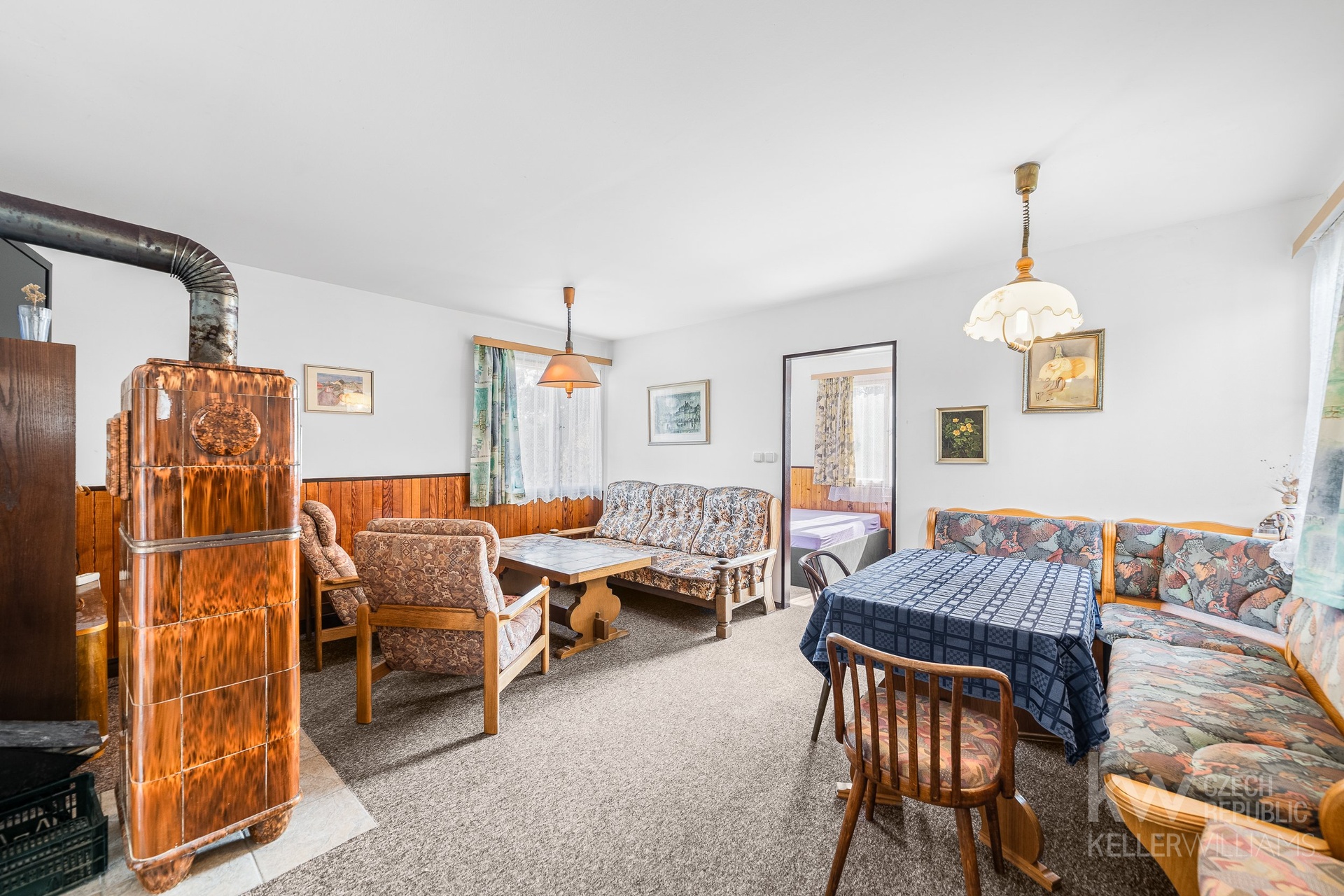 Útulný obývací pokoj