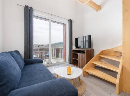 Obývací pokoj (3) | Prodej bytu, 2+kk, 53 m²