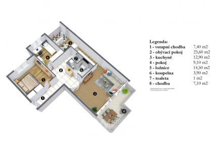 byt 3+1 Evropská Lucie Tůmová realitní makléř praha | Prodej bytu, 3+1, 105 m²