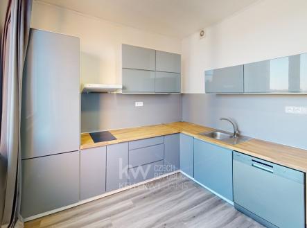 Kuchyň | Pronájem bytu, 1+1, 38 m²