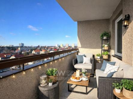 lodžie | Prodej bytu, 3+kk, 83 m²