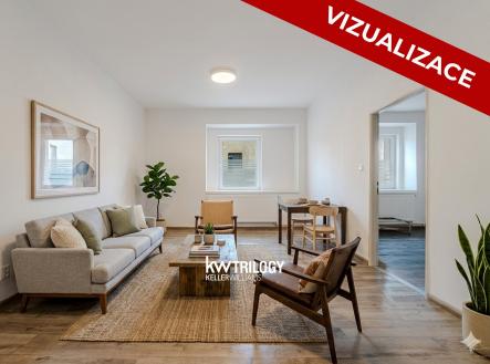 VIZUALIZACE | Prodej bytu, 2+kk, 59 m²