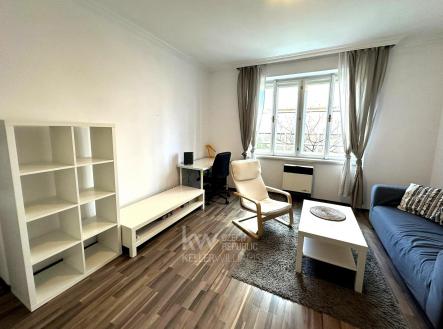 obyvak2_uprava | Pronájem bytu, 2+kk, 39 m²