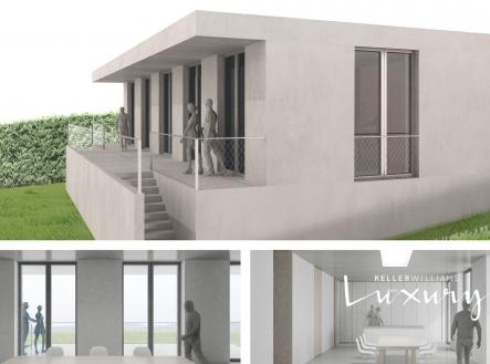 Studie - exterier / interier | Prodej - pozemek pro bydlení, 1 180 m²