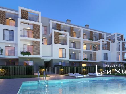 Nesea2_exterior_piscina_ | Prodej bytu, 2+kk, 60 m²