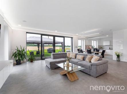 Obývací část | Prodej - dům/vila, 212 m²