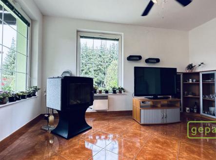 Obývací pokoj | Prodej - dům/vila, 211 m²