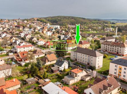 Pohled z dronu | Prodej bytu, 3+1, 60 m²