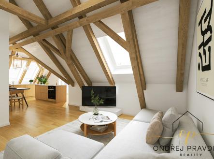 Vizualizace | Prodej bytu, 3+kk, 96 m²