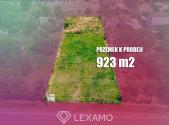 Prodej - pozemek pro komerční výstavbu, 923 m²