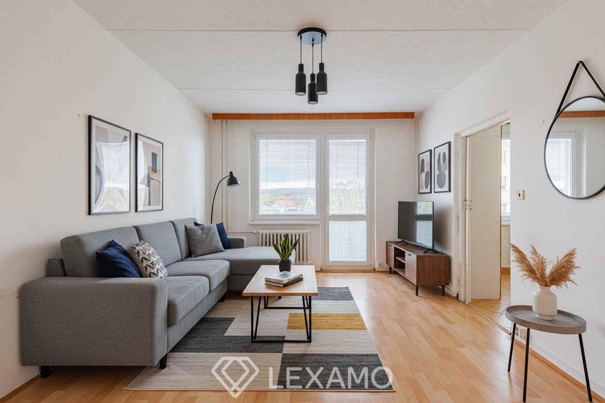 foto staging - obývací pokoj