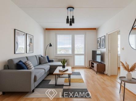 foto staging - obývací pokoj | Prodej bytu, 3+1, 64 m²