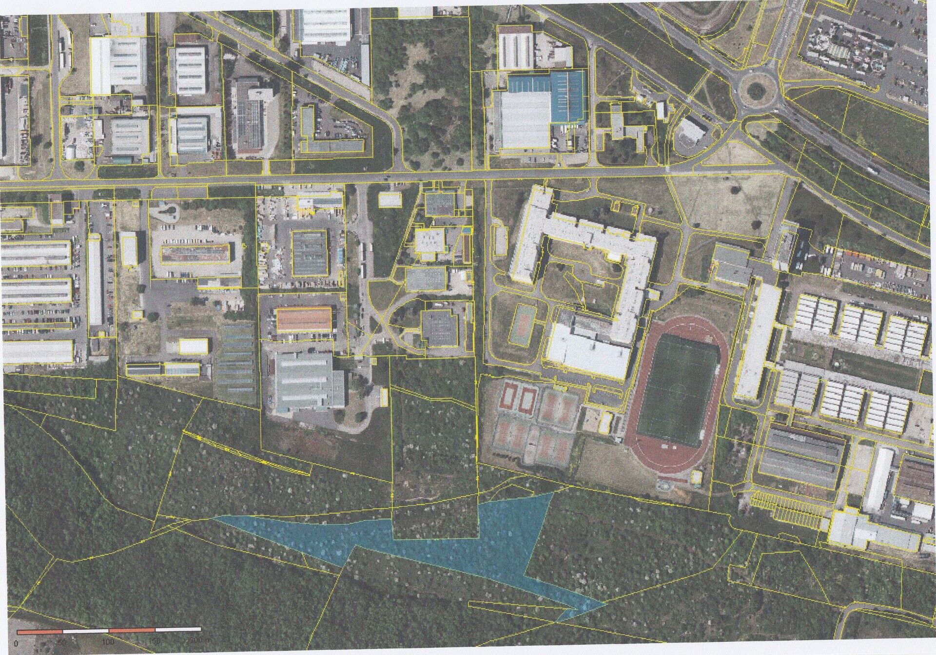 Prodej komerčních pozemků určených k výstavbě průmyslové výroby.