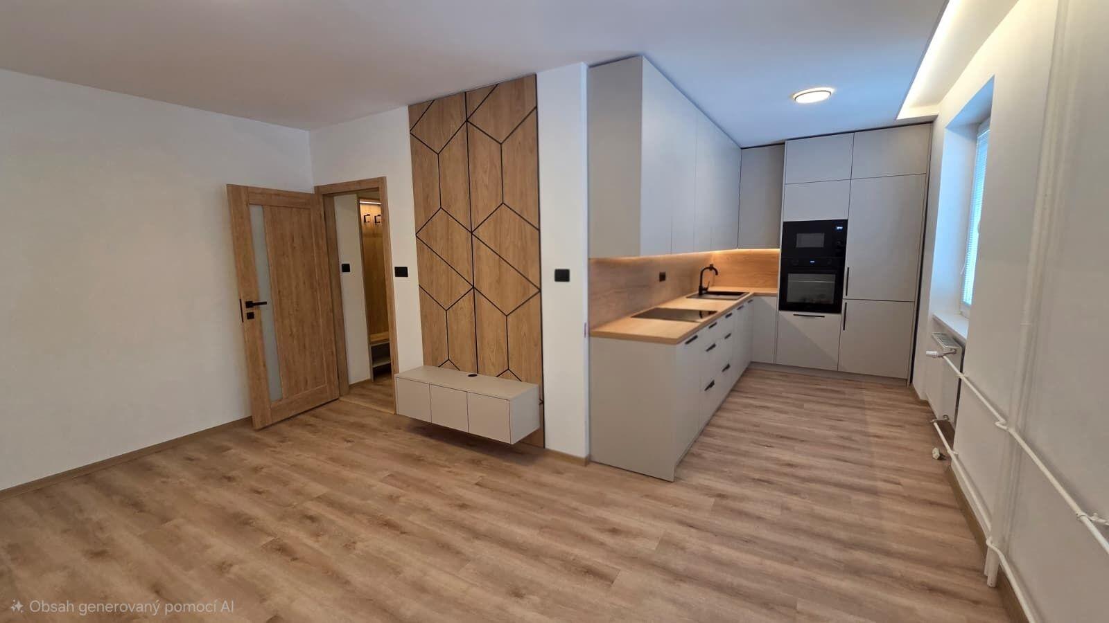 Pronájem luxusně zrekonstruovaného bytu 2+1 s moderní kuchyní v ulici SNP v Mostě