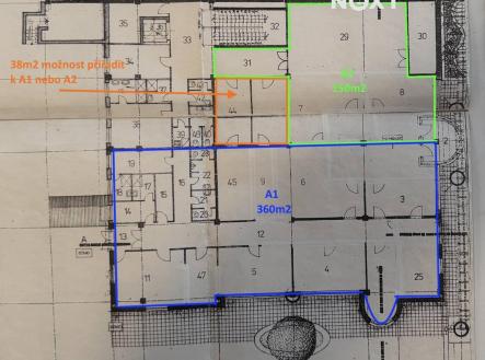 Pronájem - komerční objekt, obchodní centrum, 1 m²