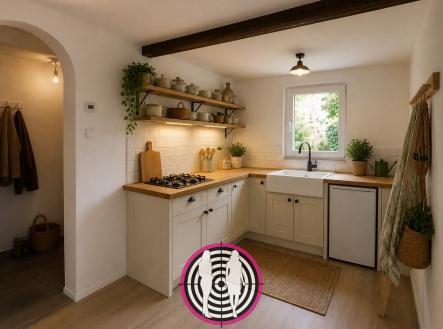 vizualizace | Prodej - chata/rekreační objekt, 25 m²