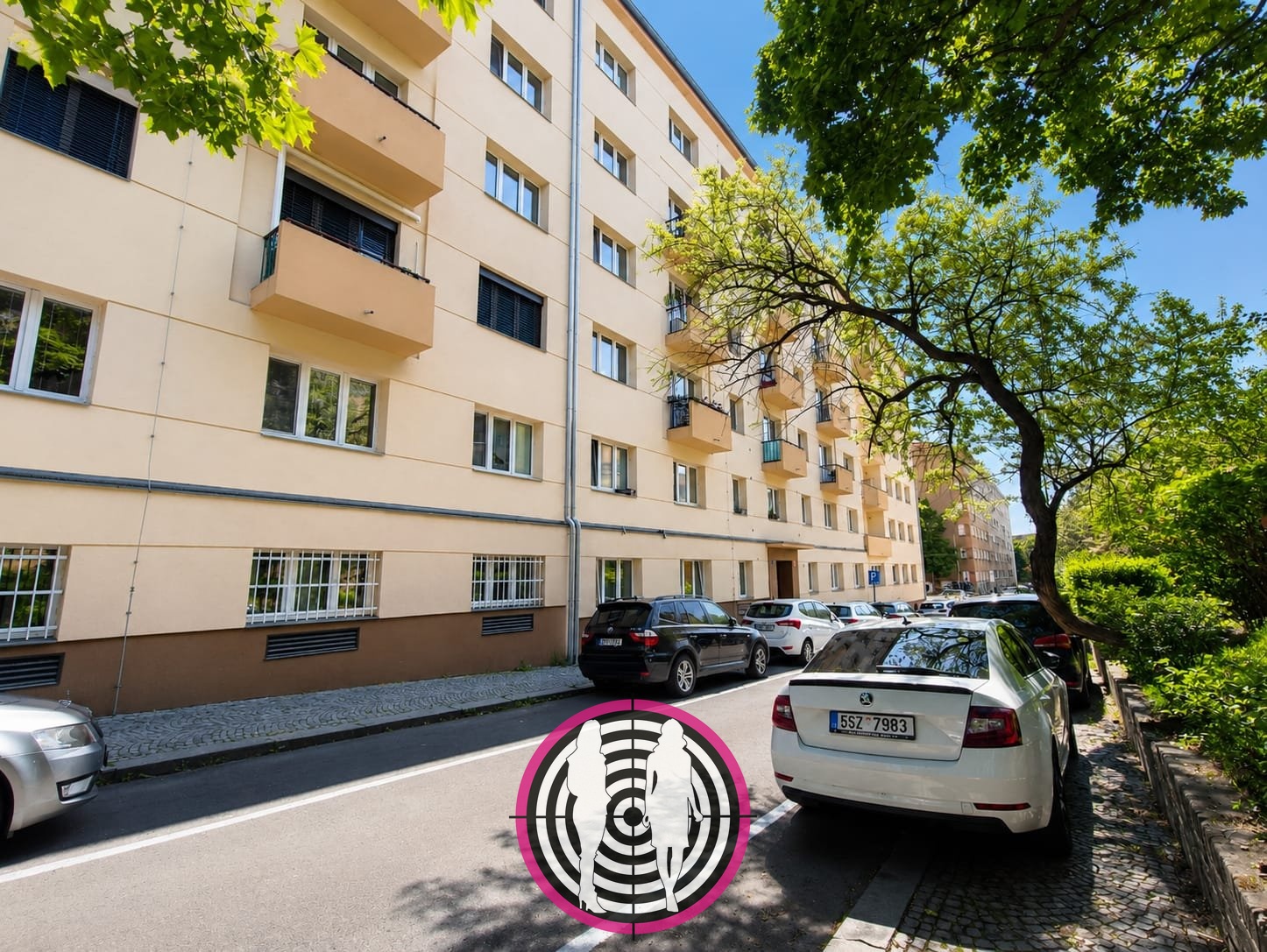 Stylový a kompletně zařízený byt 2+kk s balkonem, Praha 10 – Vršovice