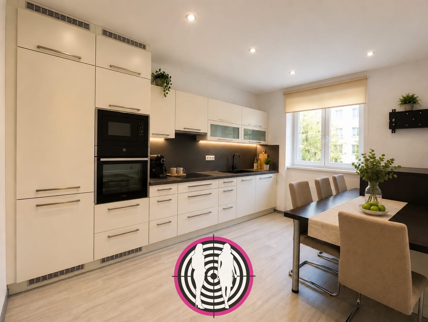 Stylový a kompletně zařízený byt 2+kk s balkonem, Praha 10 – Vršovice