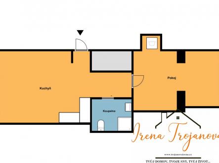 85-byt.pudorys.jpg | Pronájem bytu, 2+kk, 47 m²