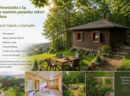 Horní Újezd kolaz upravena | Prodej - dům/vila, 45 m²