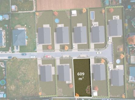 8 | Prodej - pozemek pro bydlení, 609 m²